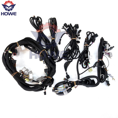 HOWE Brand Excavator Wiring Harness with Imported Components for Long Life Service R220-9S R260-9S External Wire Harness